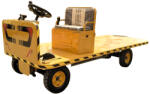 Thor Carucior electric transport marfa cu platforma si bancheta, 1200W, 1000 kg, THOR (40TH236)