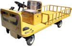 Thor Carucior electric transport marfa cu bancheta si obloane, 1200W, 1000 kg, THOR (40TH237)