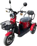 Thor Triciclu electric THOR Trixy Pro rosu, 1000W, 60V, 20Ah (TTX02R)