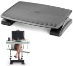 Procart Suport ergonomic pentru picioare, unghi reglabil, suprafata antiderapanta, 45x35cm, negru (CDF7012)