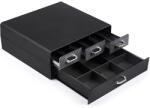 Procart Organizator capsule cafea, 4 sertare depozitare, 2 nivele, negru (CDC907)