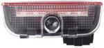 Techstar Set 2 Bucati Emblema Logo LED Portiera dedicata Marca Auto SKODA (SKU0728)