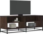 vidaXL Dulap TV stejar maro, 120, 5x40x46 cm, lemn prelucrat si metal GartenMobel Dekor (848893)