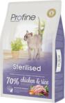 Profine Cat Sterlilised | Hrană cu pui pentru pisici sterilizate (2 x 10 kg) 20 kg