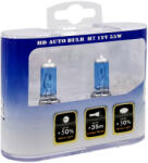 HD Izzó 12V/H7/55W 2db/+40% jégfehér Autolife SB