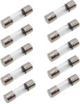 HD Biztosíték készlet szivargyújtó dugóba mini üveg 20x5mm (1A-6, 3A) 10db 17244