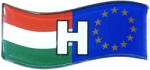  Magyarország zászló EU zászlóval
