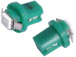 Lampa Izzó 12V műszerfalizzó LED 2db (B8, 5D) zöld 58924