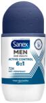 Sanex Deodorant Antiperspirant Roll-on Sanex Men Active Control 6 in 1, 72H Protecție, 50ml