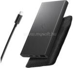 Spigen EA2210 vésztöltő USB+2 Type-C aljzat 10000mAh, LED jelzés + Type-C kábel, FEKETE (ABA09431) (ABA09431)