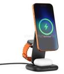 Satechi 3-in-1 Foldable Qi2 25W Wireless Charging Stand -Type A, G, C for US, EU, UK - Space Black (ST-Q25F31C-EA) (ST-Q25F31C-EA)