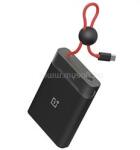 OnePlus vésztöltő Type-C aljzat 10000mAh, LED jelzés + fix Type-C kábel, FEKETE (OP225MRPB10K) (OP225MRPB10K)