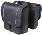 Basil dupla táska Sport Design Double Bag, Universal Bridge System, grafitszürke