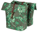 Basil dupla táska Ever-Green Double Bag, Universal Bridge System, thyme zöld - bringaboard