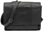 New Looxs Newlooxs Kézitáska Fellini Leather Fekete 18L 40X15X32Cm