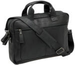 New Looxs Newlooxs Kézitáska Luko Leather Fekete 10L 40X8X31Cm