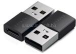 Satechi Aluminum 2x Type-A to Type-C Adapter - Space Black (ST-A2TAUCC) (ST-A2TAUCC)