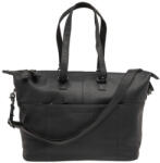 New Looxs Newlooxs Kézitáska Verla Leather Fekete 21L 34X18X44Cm