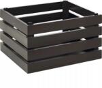 APS Superbox fából készült doboz, GN 1/2, fekete, magasság: 200 mm, hossz: 350 mm (227787312)