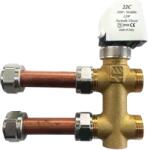 Gree VRK-HA-G3-3/4 3 járatú szelepkészlet kazettás és parapet fan-coil-hoz (VRK-HA-G3-3/4) - brs