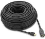 PremiumCord Cablu HDMI cu amplificator, High Speed Ethernet, Versiunea 1.4, tripluecranat, conectori auriti, 10m, PremiumCord kphdmer10 (kphdmer10)