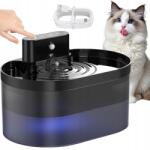 Bedee Akkumulátoros Usb Itató Macskáknak 2.2L 4 Rétegű Szűréssel (POIDŁO DLA KOTÓW USB)