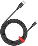 CANYON cable Onwire 18TP USB-A to USB-C 2m, 18W TPE 2m Black (CNS-AC18SC20B) - xtreme