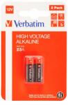 Verbatim Батерия, Verbatim ALKALINE BATTERY 12V 23A (MN21/A23) 2 PACK (49940)