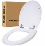POSNORD WC-ülőke WC-ülőke Szabadon ereszkedő Antibakteriális WC-fedél Mdf (ANNE_White)