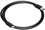 AXAGON Cablu de date Axagon CAC-1523, USB type C - USB type A, 1m (Gri) (CAC-1523)
