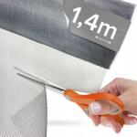 NextHook Szürke méteráru háló 1, 4m x 1m Szúnyogháló fiberglass (S14-1m)