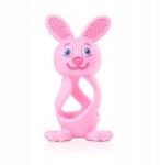 brush-baby Bobbie Bunny Teether bébi rágóka játék Rose Pink (CITIPHARM 5060178103786)