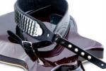 RightOnStraps RightOn! Legend J. l. Python Black Gitárpánt John Lennon ikonnal (8419612001732)
