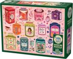 Cobble Hill Puzzle Cobble Hill din 1000 de piese - Comori din cutii de ceai (40334) Puzzle