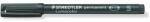 STAEDTLER Алкохолен маркер, OHP, 0, 4 mm, STAEDTLER "Lumocolor 313 S", черен 313-9 (313-9)