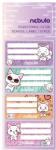 Nebulo Kitty 12 етикета за книжки FC-CICA-12 (FC-CICA-12)