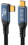 PremiumCord Кабел usb 4 usb-c - usb-c, 90 (ku4cb15)