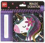 APLI Книжка за офорт, APLI Kids "Magic Scratch", еднорог 17150 (17150)