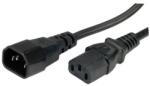 Valueline Захранващ кабел iec 320 c13-c14, f/m, 1 м, черен 19.99. 1510-20 (19.99.1510-20)