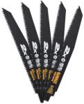 DEWALT Лентов трион, 228 мм, 5 бр. , за дърво+ъгълник, 6tpi
