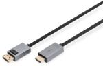 ASSMANN Високоскоростен UHD 4K 3D 30Hz позлатен кабел 1.2 DisplayPort - HDMI тип A 1, 8 м DB-340202-018-S (DB-340202-018-S)