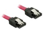 Delock SATA 6Gbps 100cm прав червен кабел