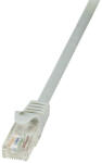 LogiLink Patch кабел Econline, Cat. 6, U/UTP, сив, 2 м