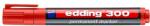 edding 300 1, 5-3 mm Перманентен червен маркер 7580003001 (4-300002)