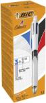 BIC Химикалка, трицветна, с химикалка и гума, BIC "4 Colours" 942104 (942104)