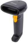 Equip Ръчен четец за баркодове Equip - 351020 (1D, със стойка, кабелен, черен) (351020)