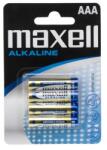 VEZ Батерии Maxell - Алкални батерии, 4бр. AAA (LR03), 1, 5V (без живак) 18721 (18721)