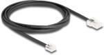 Delock Телефонен кабел RJ45 мъжки - RJ11 мъжки черен 2 м