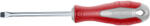 Fortum плоска отвертка, стомана S2, магнитна; 6x125mm, FORTUM