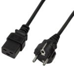 LogiLink Захранващ кабел CEE 7/7 (90 ) IEC C19 1 м (CP151) (CP151)